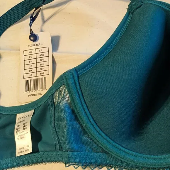 Fantasie Rebecca Bra Teal 30F NWT - Picture 4 of 4
